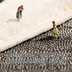 Fresh Home Imitation Cashmere Floor Mat & Rugs Muselune