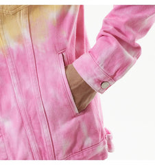 Color Splash Cotton Jacket - Muselune