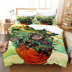 Van Gogh Bedding Set 3D Retro Classic Muselune