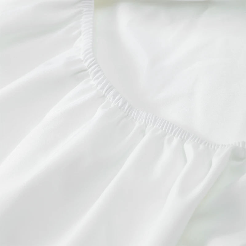 White Elegant Sleeveless Off Shoulder Dresses - Muselune