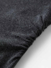 Wool Knit T-Shirt V-Neck Elegant Office Casual Minimalist Top - Muselune