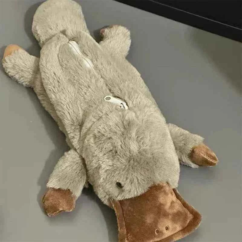Plush Platypus Pencil Case – Soft, Cute & Stress-Relief Buddy - Muselune
