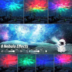 Galaxy Starry Sky Astronaut LED Night Light Projectors - Muselune