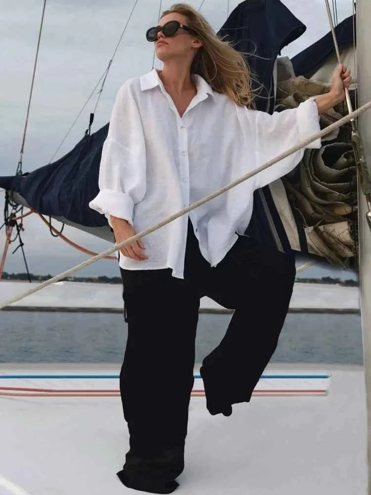 Vintage Linen Shirt – Long Sleeve & Timeless Style
