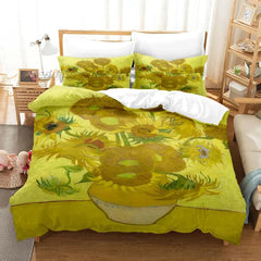 Van Gogh Bedding Set 3D Retro Classic Muselune