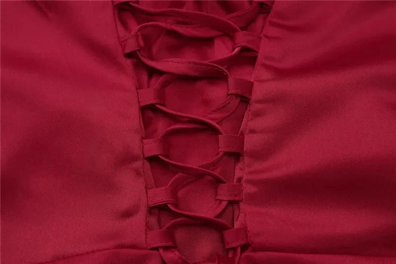 Mozision Sexy -Backless Dresses - Muselune