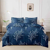 Kuup Queen Size Matte Duvet – Floral Branch Design & Skin-Friendly - Muselune
