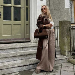 Fashion Straight High Waist Long Jumpsuit Pant