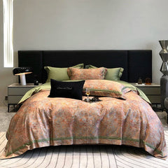 Egyptian Cotton Luxury Bedding 1000TC – Floral Digital Print Set - Muselune