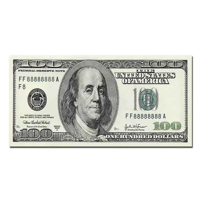 Art One Hundred Dollar Bills Canvas Paintings Modern Abstract Graffiti Money Poster Picture for Living Room Wall Decor Cuadros - Muselune