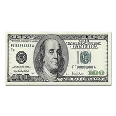 Art One Hundred Dollar Bills Canvas Paintings Modern Abstract Graffiti Money Poster Picture for Living Room Wall Decor Cuadros - Muselune