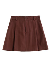 Plaid Patchwork Jacket Skirt Set - Muselune