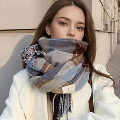 New Winter Tassel Shawl Long Scarves
