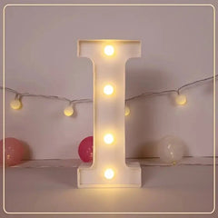 LED Letter & Number Light – Battery -Weddings & Parties - Muselune