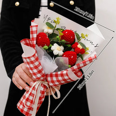 Bouquet Gift Knitted Flower Décor Soft Toys Muselune