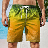 Gradient Graphic Vacation Beach Shorts & Swimwear - Muselune
