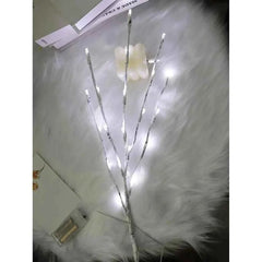 White Birch LED Branch Lights – Battery-Powered Fairy Decor - Muselune