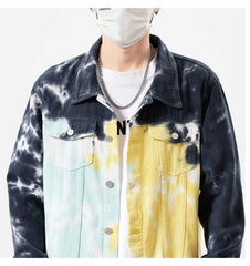 Color Splash Cotton Jacket - Muselune