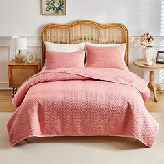 Stain-Resistant Quilted Bedspread Perfect for Pet Owners - Muselune