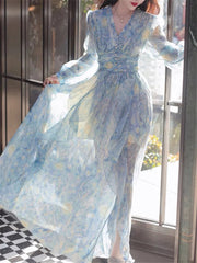 Muse Art Van Gogh Starry Painting Print dresses - Muselune