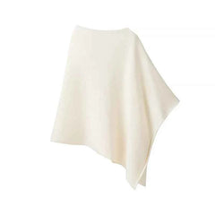 French Irregular Shawl Pullover Knitted Minimalist Cloak