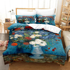Van Gogh Bedding Set 3D Retro Classic Muselune