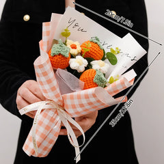 Bouquet Gift Knitted Flower Décor Soft Toys Muselune