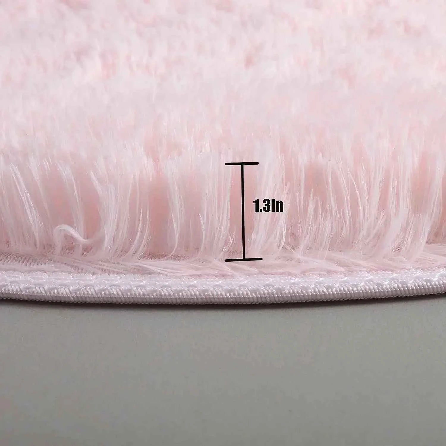 Round Soft Plush Rug - Fluffy, Cozy & Stylish - Muselune