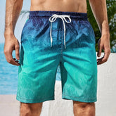 Gradient Graphic Vacation Beach Shorts & Swimwear - Muselune