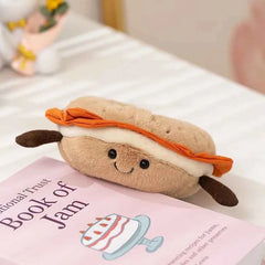 Interactive Burger & Hot Dog Soft Toy - Muselune