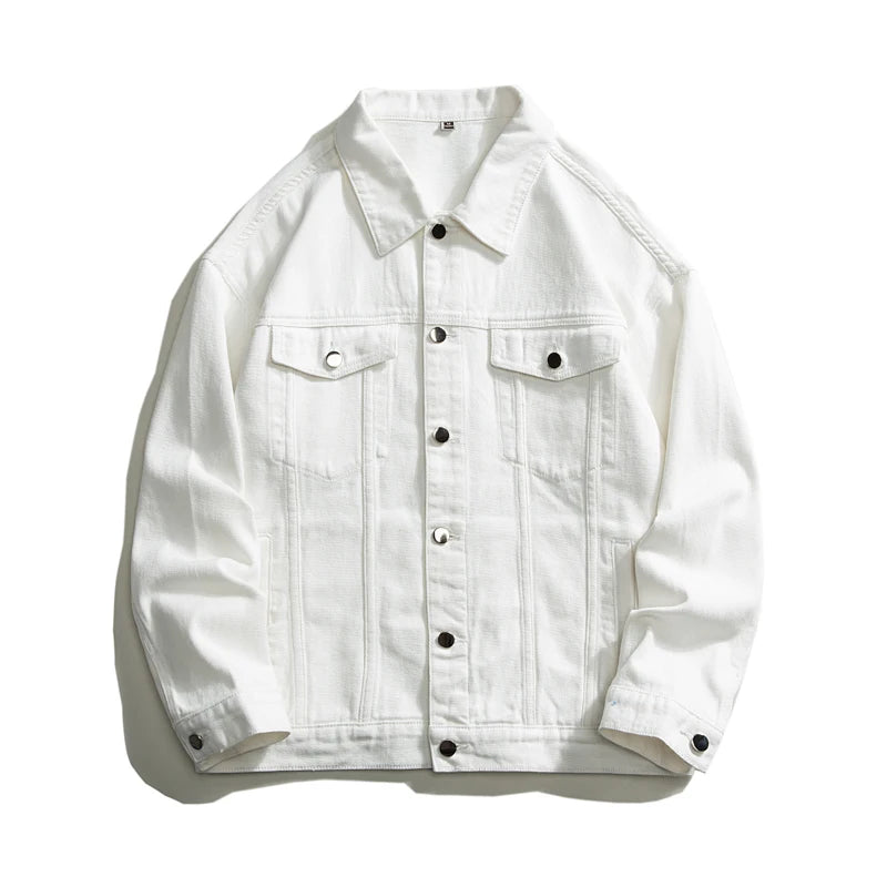 Oversize Casual Denim Jacket - Muselune