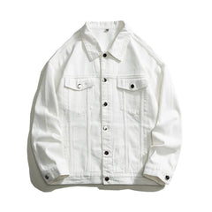 Oversize Casual Denim Jacket - Muselune