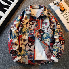 Muse Vintage Van Gogh Oil Painting Long-sleeved Shirt - Muselune