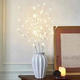 White Birch LED Branch Lights – Battery-Powered Fairy Decor - Muselune