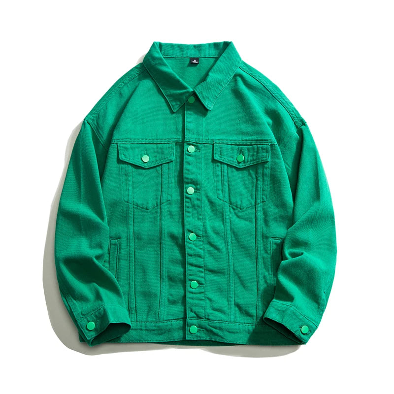 Oversize Casual Denim Jacket - Muselune