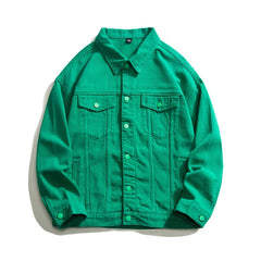 Oversize Casual Denim Jacket - Muselune