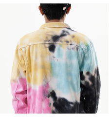 Color Splash Cotton Jacket - Muselune