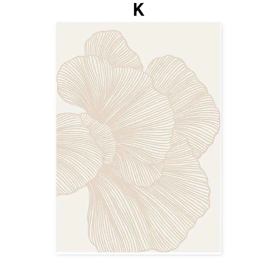 Scandinavian Minimalist Boho Canvas – Abstract HD Wall Art - Muselune