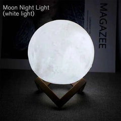 Moon Light Galaxy Lamp - 7-Colour LED Light for a Cosmic Experience - Muselune