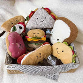 Interactive Burger & Hot Dog Soft Toy - Muselune