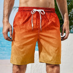 Gradient Graphic Vacation Beach Shorts & Swimwear - Muselune