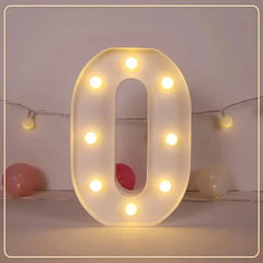 LED Letter & Number Light – Battery -Weddings & Parties - Muselune