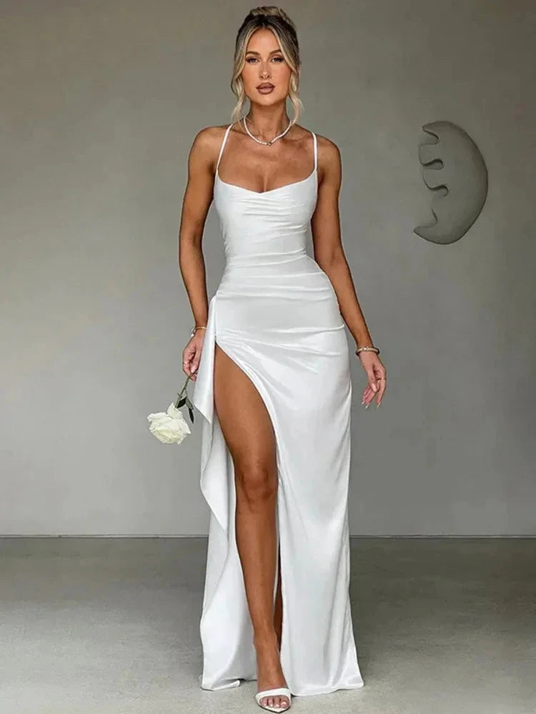 Mozision Sexy -Backless Dresses - Muselune