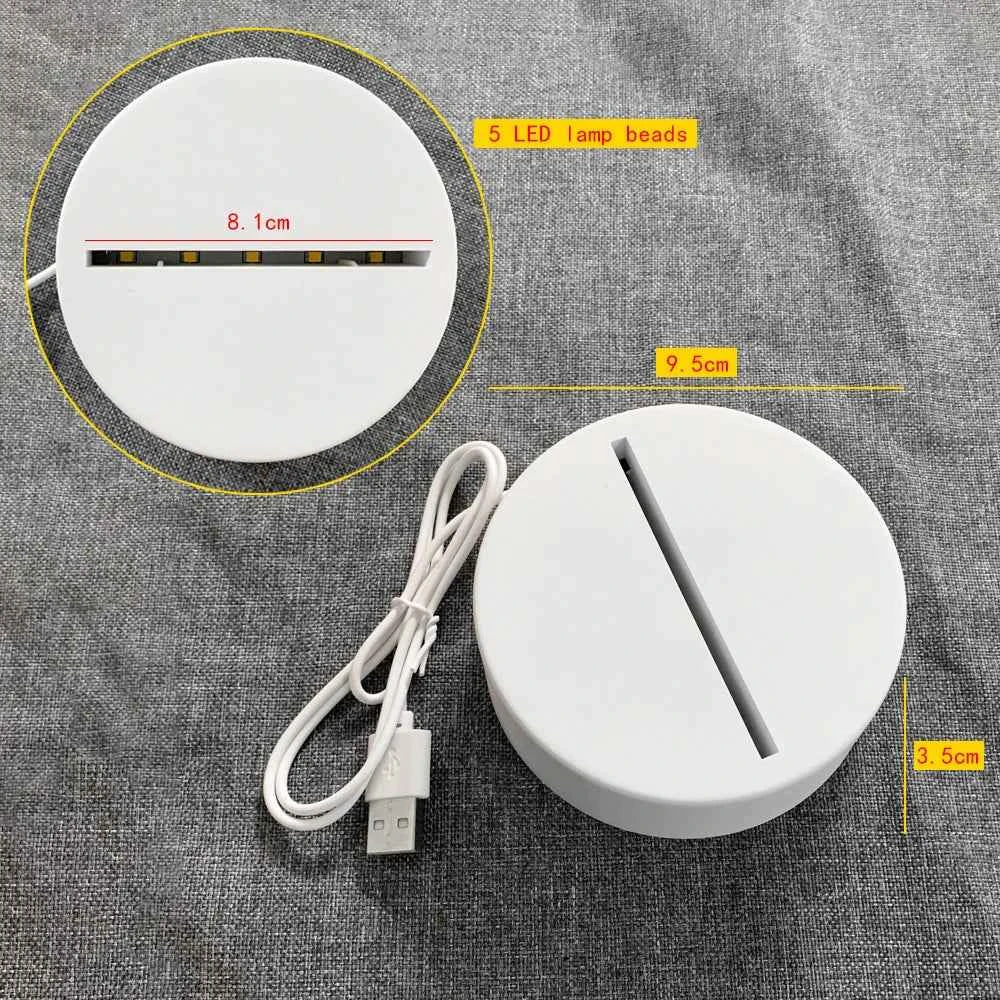 LED Message Board Night Light – Creative USB Gift with Pen - Muselune