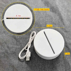 LED Message Board Night Light – Creative USB Gift with Pen - Muselune