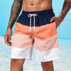 Classic Stripe Beach Shorts & Swimwear - Muselune