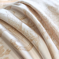 Silky Soft Lyocell Bedding Set – Eucalyptus Fiber, Forest & Leopard Print - Muselune