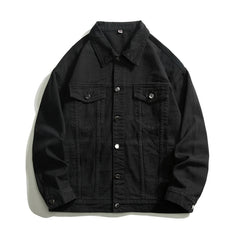 Oversize Casual Denim Jacket - Muselune