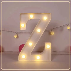 LED Letter & Number Light – Battery -Weddings & Parties - Muselune