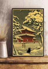 Cute Digital Cats Poster – Funny DIY Cartoon Wall Art - Muselune